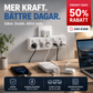 🔌 50% RABATT! ⚡ Smart Grenuttag med USB – Överbelastningsskydd, USB-C Laddning & Barnsäker Skydd 🔒
