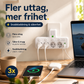 🔌 50% RABATT! ⚡ Smart Grenuttag med USB – Överbelastningsskydd, USB-C Laddning & Barnsäker Skydd 🔒