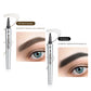 🔥KÖP 1, FÅ 1 GRATIS! ✨3D Vattentät Microblading Ögonbrynspenna - 4-Spets Design - Långvarig 36 Timmar