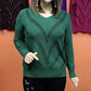 Hot Sale  Kvinnor's V-Neckline Casual Clothing med långa ärmar (49%rabatt)
