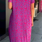 【M-3XL】2024 Fashionable plus-size Print Dress（49% OFF）