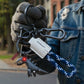 Aluminiumlegering dinosaurieberlock i kombination med ett handvävt armband – 🔥 40 % rabatt på det andra föremålet