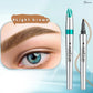 🔥KÖP 1, FÅ 1 GRATIS! ✨3D Vattentät Microblading Ögonbrynspenna - 4-Spets Design - Långvarig 36 Timmar