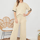 Kampanj - 49% rabatt-Klassiskt Elastic Knit Lounge Set
