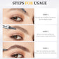 🔥KÖP 1, FÅ 1 GRATIS! ✨3D Vattentät Microblading Ögonbrynspenna - 4-Spets Design - Långvarig 36 Timmar