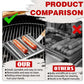 Kampanj - 49% rabatt BBQ korvgrillare korvrullningsställ