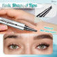 🔥KÖP 1, FÅ 1 GRATIS! ✨3D Vattentät Microblading Ögonbrynspenna - 4-Spets Design - Långvarig 36 Timmar
