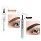 🔥KÖP 1, FÅ 1 GRATIS! ✨3D Vattentät Microblading Ögonbrynspenna - 4-Spets Design - Långvarig 36 Timmar