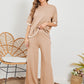 Kampanj - 49% rabatt-Klassiskt Elastic Knit Lounge Set