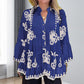 2024 varm försäljning Ruffle Top för damer i Boho-stil