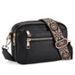 Crossbody-väska för kvinnor med bred rem