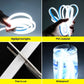 🚗Automotive LED-strips met scannen bij opstarten