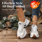 👟💥 50% RABATT! | Låga Casualskor för Damer – 4cm Plattform, Retrodesign & Halksäker!