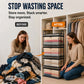 🔥Sista dagen – 50 % rabatt📦Bärbar, stor och tålig genomskinlig förvaringslåda i tjock plast med gångjärnsförsett lock | Hem, resor & camping