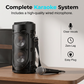 🎤 50% RABATT! 🔥 Bärbar Bluetooth-högtalare med trådbunden mikrofon – Kraftfullt ljud & bärhandtag – Perfekt för karaoke, fester eller utomhusbruk – inkluderar 6,35mm mikrofoningång 🎶✨