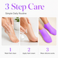 🩷KÖP 1, FÅ 1 GRATIS🩷Fuktgivande fotmask, exfolierande silikonstrumpor, strandskyddsstrumpor👣